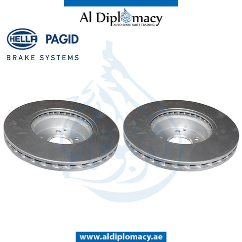 Front BRAKE Disc, 8DD 355 108-821 for Mercedes-Benz E Class W211 (2002-2009) models, Part Number H-2114210912